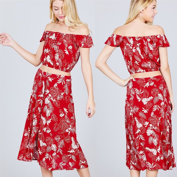 2 piece set -red - Picture 3 of 7